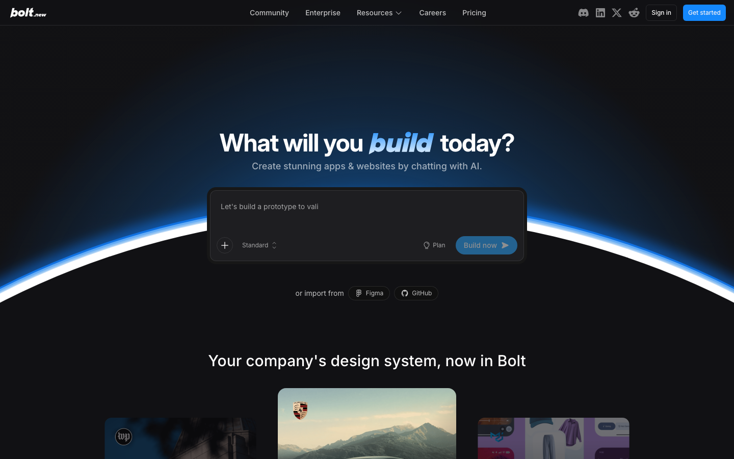 Homepage / Lander