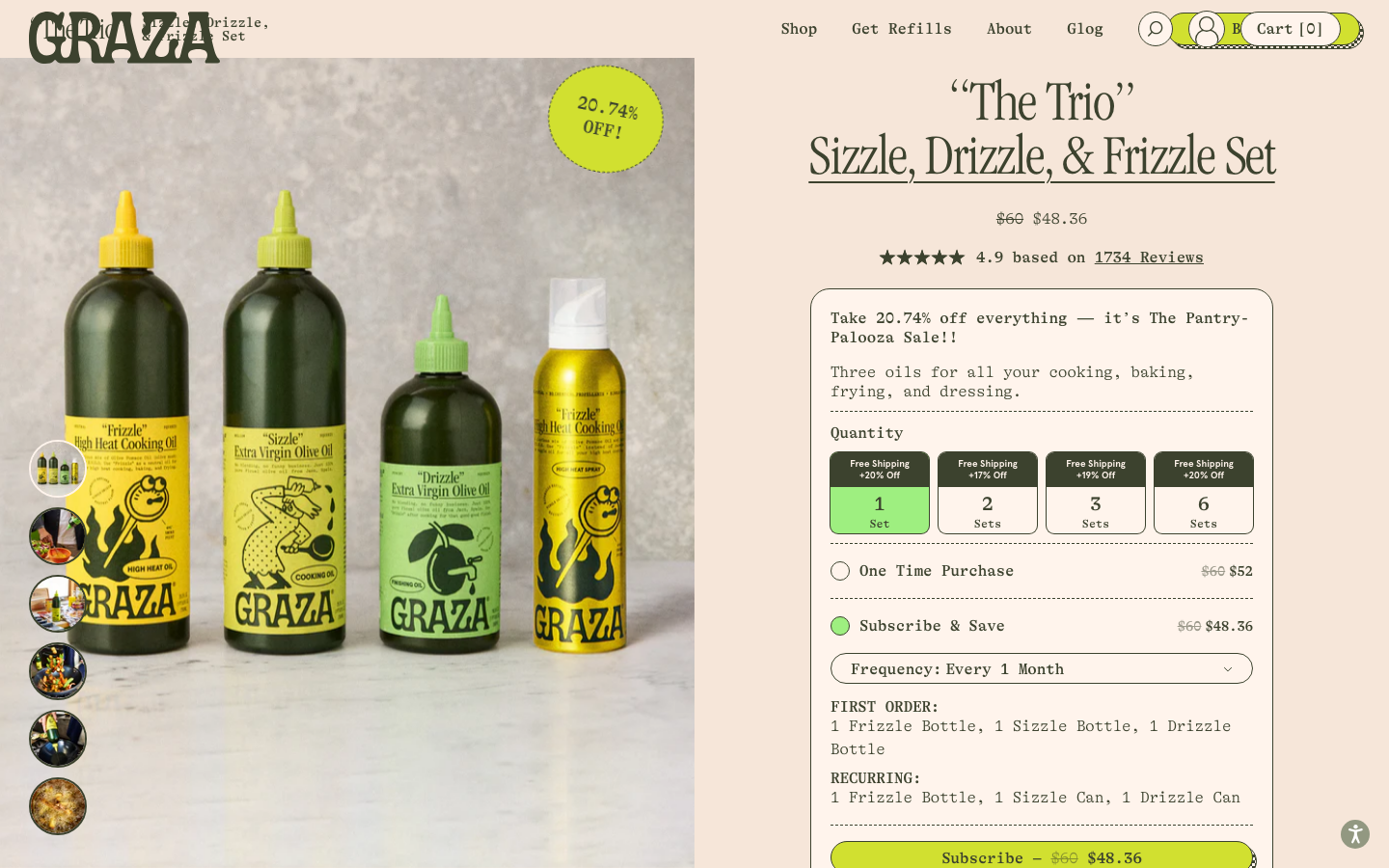 Product page