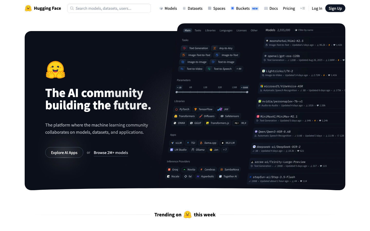 Homepage / Lander